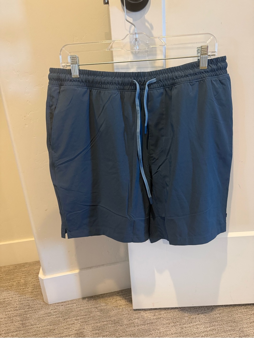Faherty Shorelite Swim Shorts in Navy